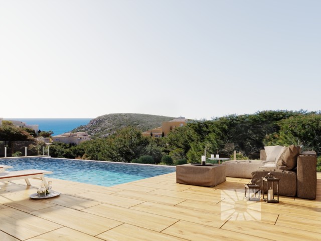 Villa Isora, functionele moderne architectuur met uitzicht op zee in het hart van de Costa Blanca noord, Alicante, Valencia, Spanje te koop