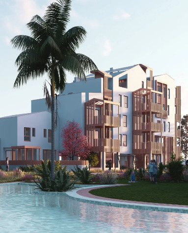 Exclusieve woningen met duurzame zwembaden en uitzicht op zee aan de Costa Blanca noord, Vergel, Alicante, Valencia Spanje te koop.