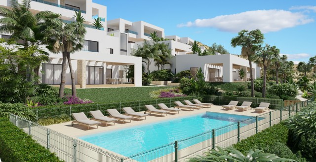 DIRECT OPLEVERBAAR Luxe appartementen met uitzicht op de golfbaan Costa Blanca Norte, Alicante, Spanje.