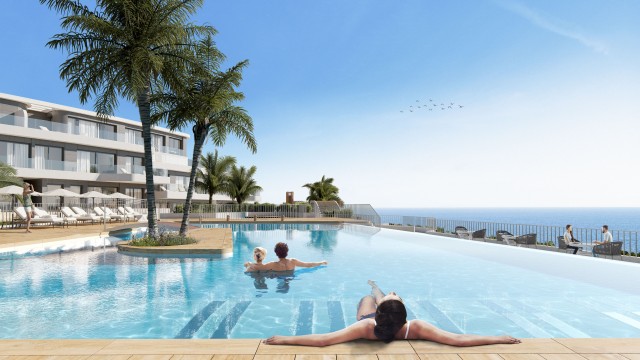 Exclusieve woonwijk met prachtig uitzicht op zee met luxe appartementen, eerste lijn, Aguilas, Costa Calida, Spanje