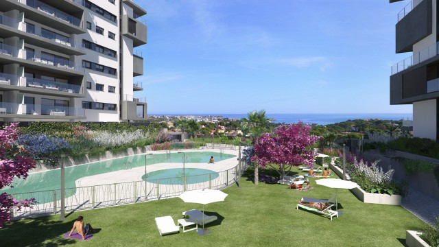 LUXE APPARTEMENTEN EN PENTHOUSES met zeezicht. In urbanisatie Dehesa de Campoamor in Ortihuela Costa, Costa Blanca Zuid Spanje te koop