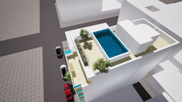 Goede investering Appartement in het centrum van Torrevieja met zwembad op het dak dicht bij het strand, Costa Blanca Zuid, Spanje te koop