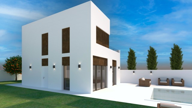 VRIJSTAANDE VILLA in Lo Marabu, Rojales, Costa Blanca Zuid-Spanje te koop