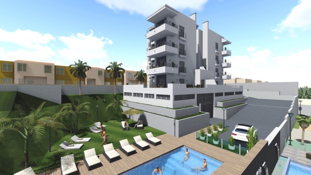 Laatste kans .Nieuwbouwresidentie, appartementen met uitzicht op zee, 1 km van de golfbaan Villamartin, Orihuela Costa Costa Blanca Zuid, Alicante.