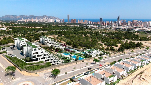 Investeerders opgelet. Groot verhuur potentieel. Hoge kwaliteit appartementen met zeezicht in een luxe resort Finestrat Bij Terra Mitica en Golf, Benidorm Costa Blanca Noord, Spanje te koop