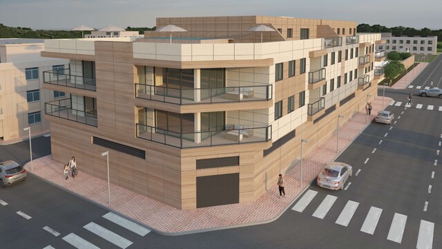 Mis deze kans niet! Een nieuw wooncomplex te koop in de charmante stad Águilas, Costa Cálida, Murcia, Spanje.