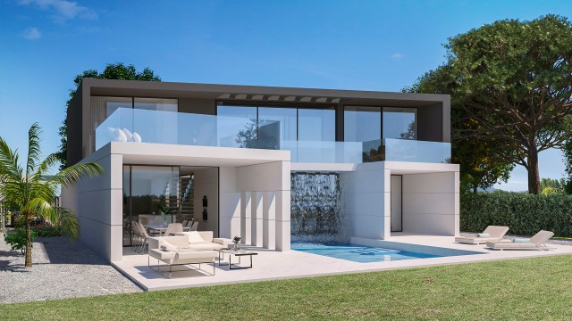 Verbluffende Villa in Golf Resort met zwembad en op groot parceel met golfbaanzicht  in Altaona Golf & Country Village , Costa Calida ,Murcia Spanje te koop