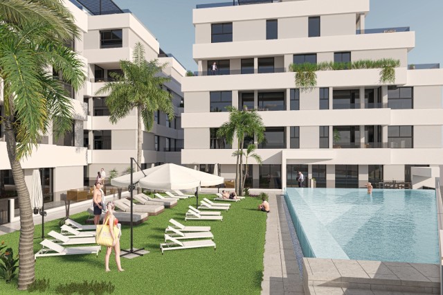 Mooie appartementen in San Pedro del Pinatar, vlakbij het strand Mar Menor, Costa Calida, San Pedro del Pinatar Murcia Spanje te koop