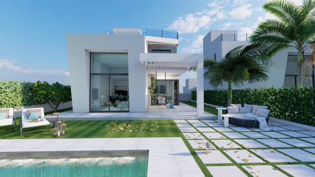 DIRECT OPLEVERBAAR  SO BEAUTIFUL Villa met privé zwembad en prachtig uitzicht in PUIG CAMPANA GOLF-FINESTRAT, perceel van 393 m2 in Finestrat, Costa Blanca noord Benidorm Alicante Valencia Spanje te koop.