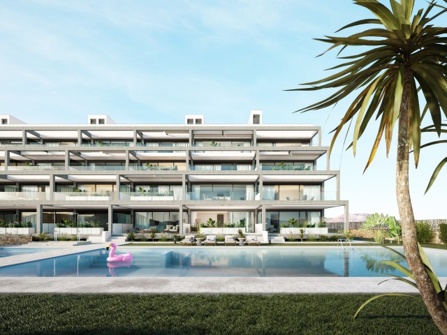 400 meter van het strand Apartamentos Mar de Cristal, cerca de La Manga, Murcia, Costa Calida Spanje te koop