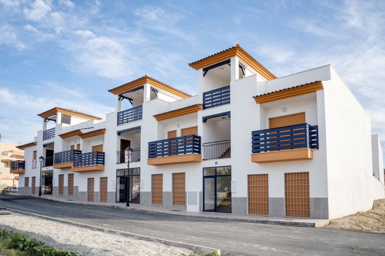 Appartement met prachtig uitzicht op zee en eigen parkeerplaats in wooncomplex met gemeenschappelijk zwembad en groene zones in Playa Flamenca, Orihuela Costa, Costa Blanca zuid, Alicante, Valencia, Spanje te koop. — foto 3