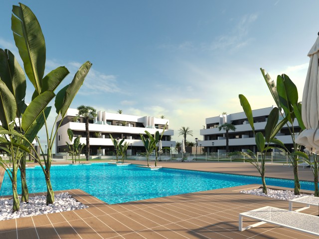 Appartementen project in El Raso, Guardamar del Segura, Zuid-Costa Blanca, Alicante, Spanje.