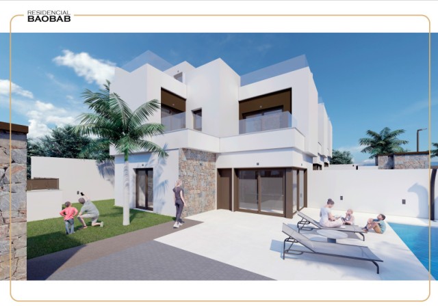 Exclusieve Villa's met privé zwembad in Baobab Residential, Benijófar: Luxe, Comfort en Privacy, Costa Blanca Zuid, Alicante, Spanje te koop.