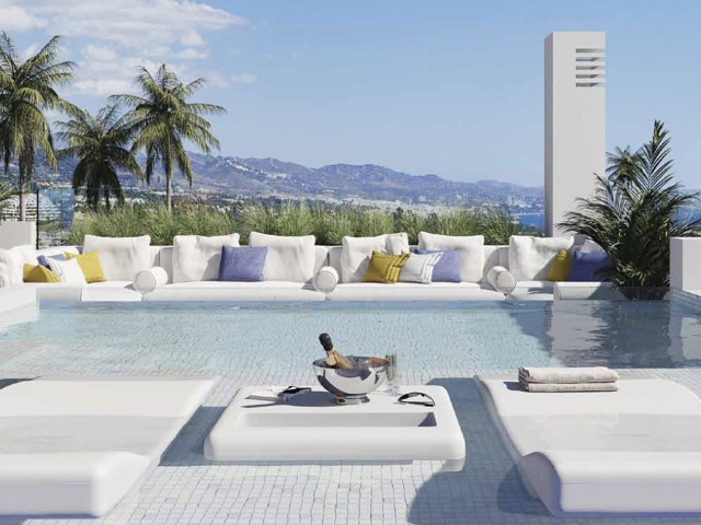 ***** Exclusieve Penthuis met terras van 90 m2 in Mediterrane Stijl op Slechts een Paar Stappen van het Strand Playa del Cura, Torrevieja , Costa Blanca Zuid, Spanje