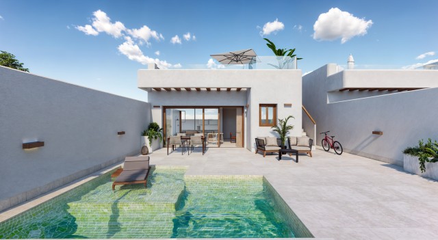 Exclusieve Villa’s in Torre Pacheco: Met Terras, Solarium en Privézwembad, Costa Calida, Murcia, Spanje