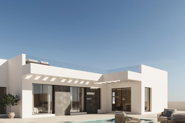 Moderne Luxe Villa's in Polop de la Marina met een Groot Solarium, Zuid Costa Blanca, Alicante, Spanje.