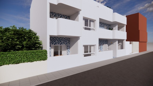 Droomappartementen in Torre de la Horadada, met een gemeenschappelijk zwembad op het dakterras met spectaculair uitzicht,  Costa Blanca Zuid, Alicante, Spanje.
