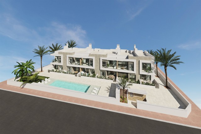 DIRECT OPLEVERBAAR  prachtige Maisonette Bungalow in Costa Blanca Zuid, Pilar de la Horadada, Spanje te koop