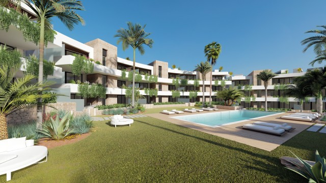 Luxe appartementen met uitzicht op zee in het hart van La Manga Club, voor persoonlijk gebruik of als investering Los Belones, La Manga del Mar Menor, Cartagena, Murcia, costa calida Spanje te koop
