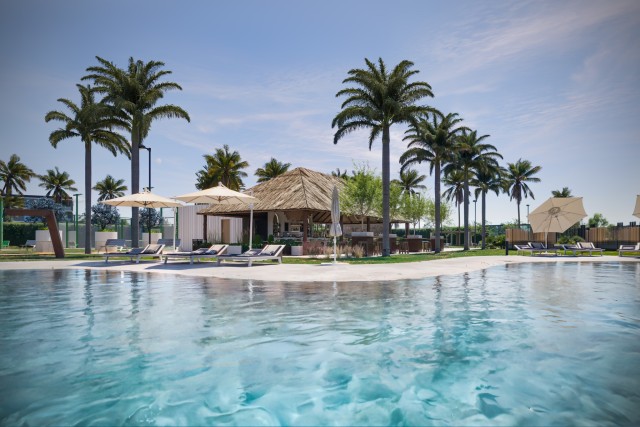 ***** Palapa Place: Luxe Woningen in Roldán, Torre Pacheco, met een zwembad Lagoon met wit zand , Murcia Costa Calida, Spanje te koop