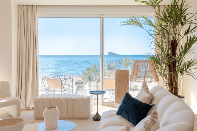Appartementen of penthouse met uitzicht op zee op 150 meter van het strand, Benidorm, Costa Blanca Noord, Spanje te koop bij uw aankoop Makelaar Marquanthouses