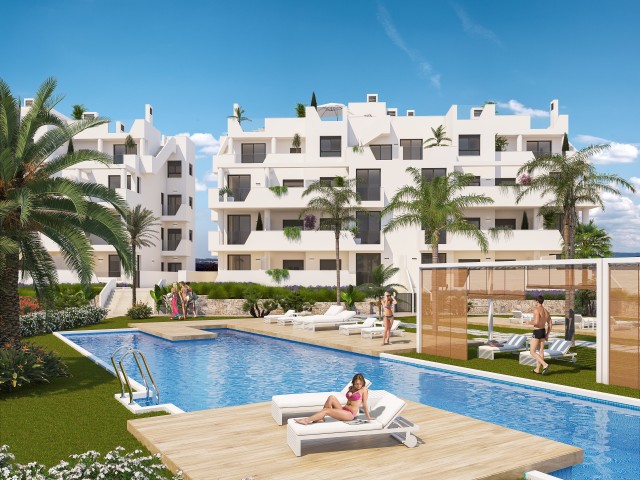 Let op Benedenverdieping met tuin en privezwembad Voor snelle beslissers: Fantastisch appartement in Santa Rosalía Life Resort, sleutelklaar, Torrepacheco, Costa Cálida, Spanje